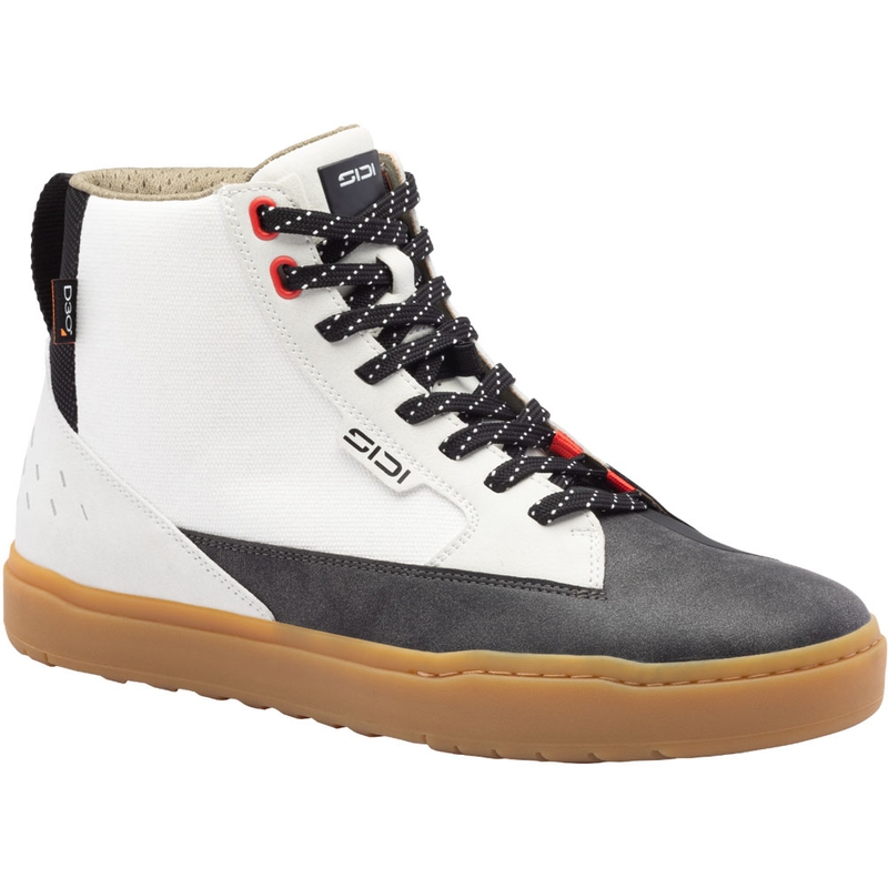 Motocikla zābaki SiDi ARX Ice white-black