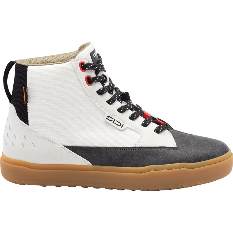 Motocikla zābaki SiDi ARX Ice white-black