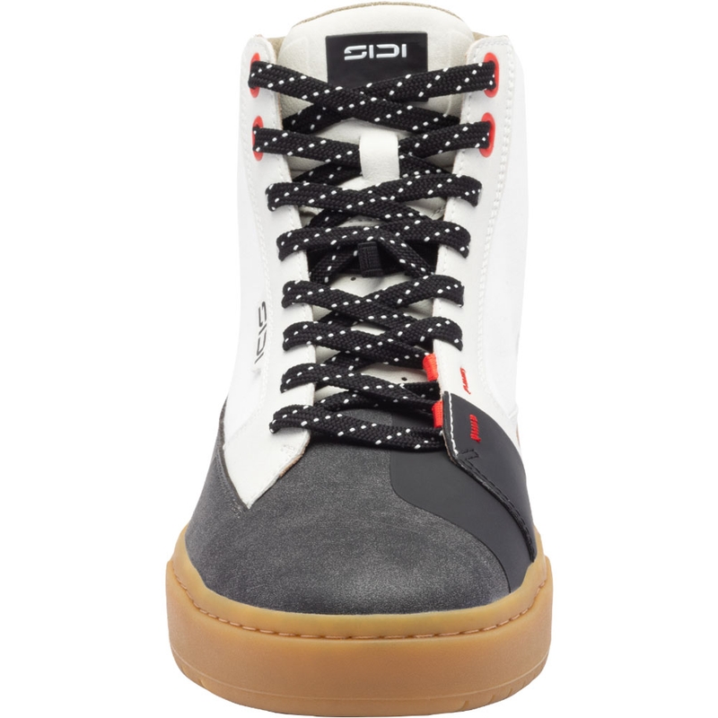 Motocikla zābaki SiDi ARX Ice white-black