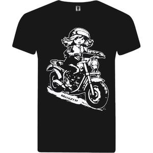 MotoZem T-krekls meitenēm - Biker