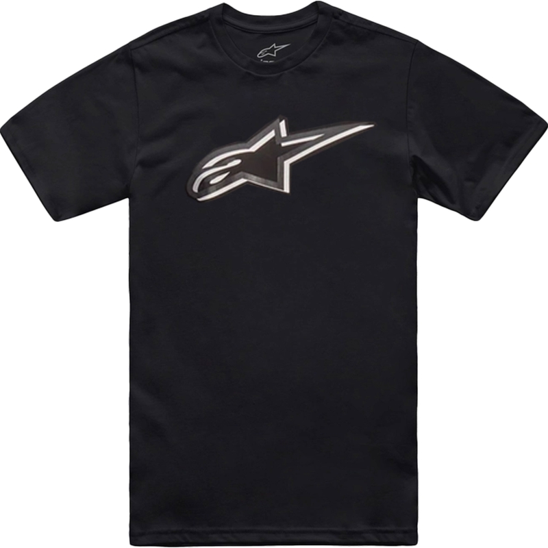 T-krekls Alpinestars Ageless Shadow CSF melns un balts