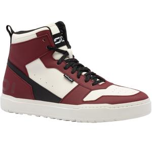 SiDi Lynx melni-tumši sarkani motocikla zābaki