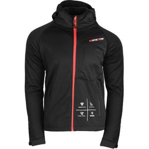 Softshell jaka MotoZem Racing Team melns-arkans