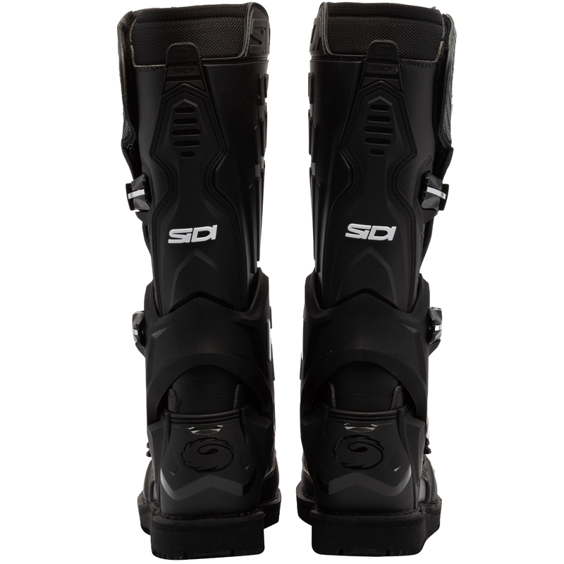 SiDi Crossair HD End Black Motociklu zābaki