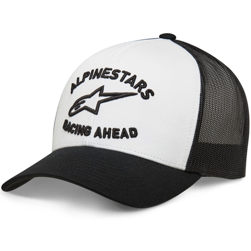 Alpinestars Tripleer cepure balta-melna-balta