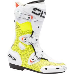 Motocikla zābaki SiDi MAG 2 Air BTA001 white-yellow