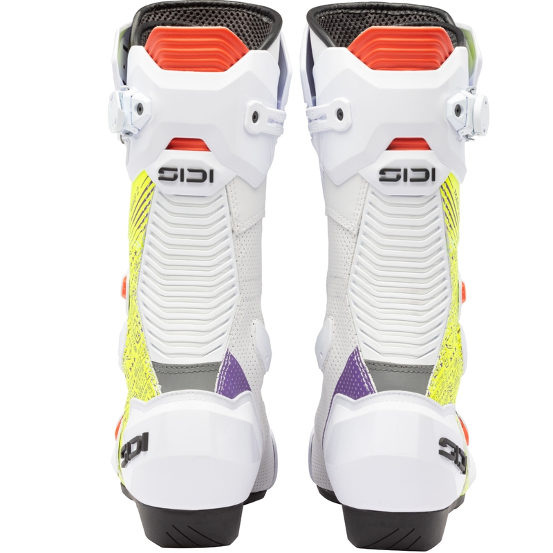 Motocikla zābaki SiDi MAG 2 Air BTA001 white-yellow