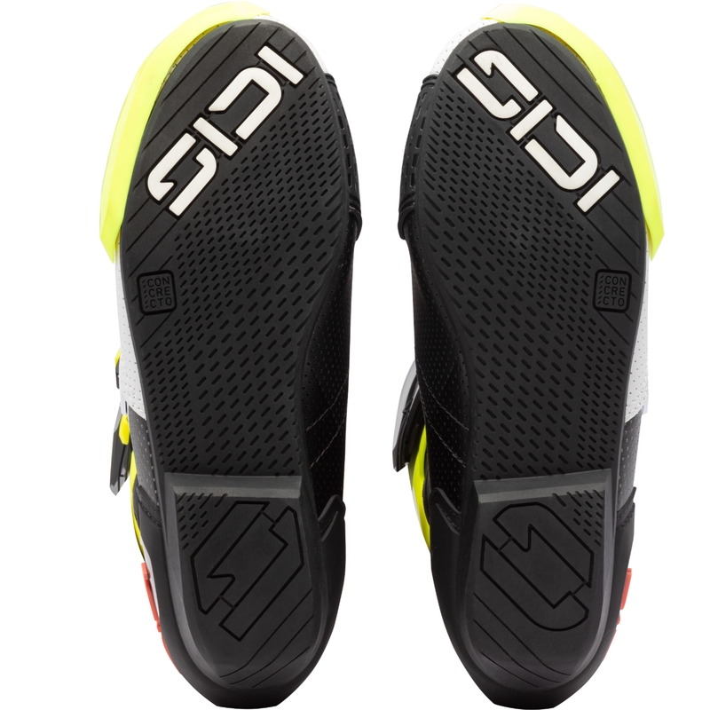 Motocikla zābaki SiDi MAG 2 Air fluo yellow-fluo coral