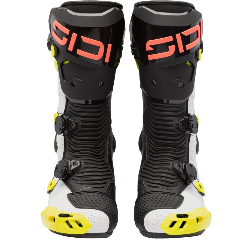 Motocikla zābaki SiDi MAG 2 Air fluo yellow-fluo coral