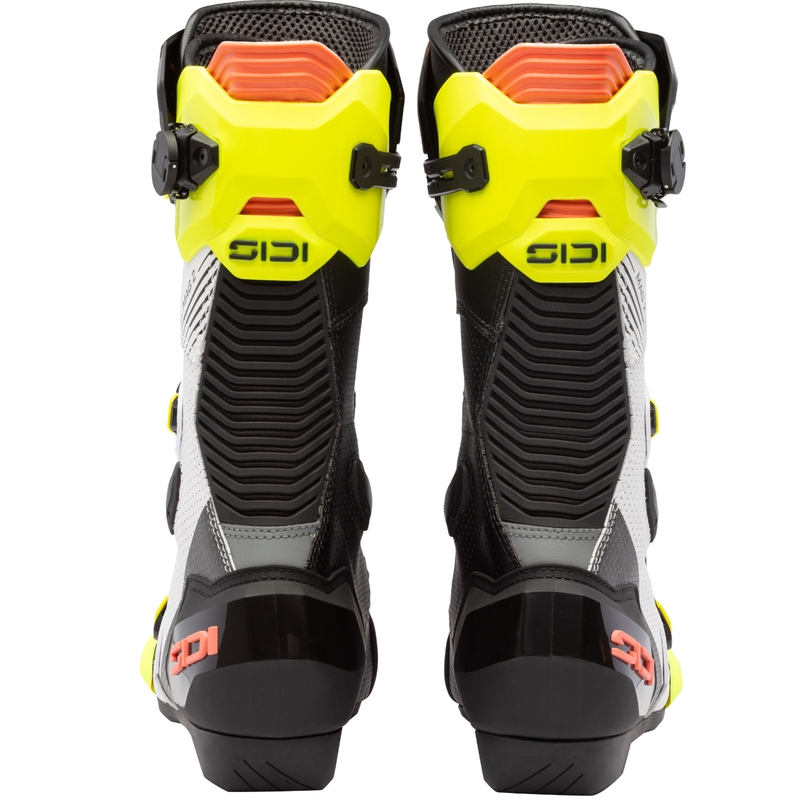 Motocikla zābaki SiDi MAG 2 Air fluo yellow-fluo coral