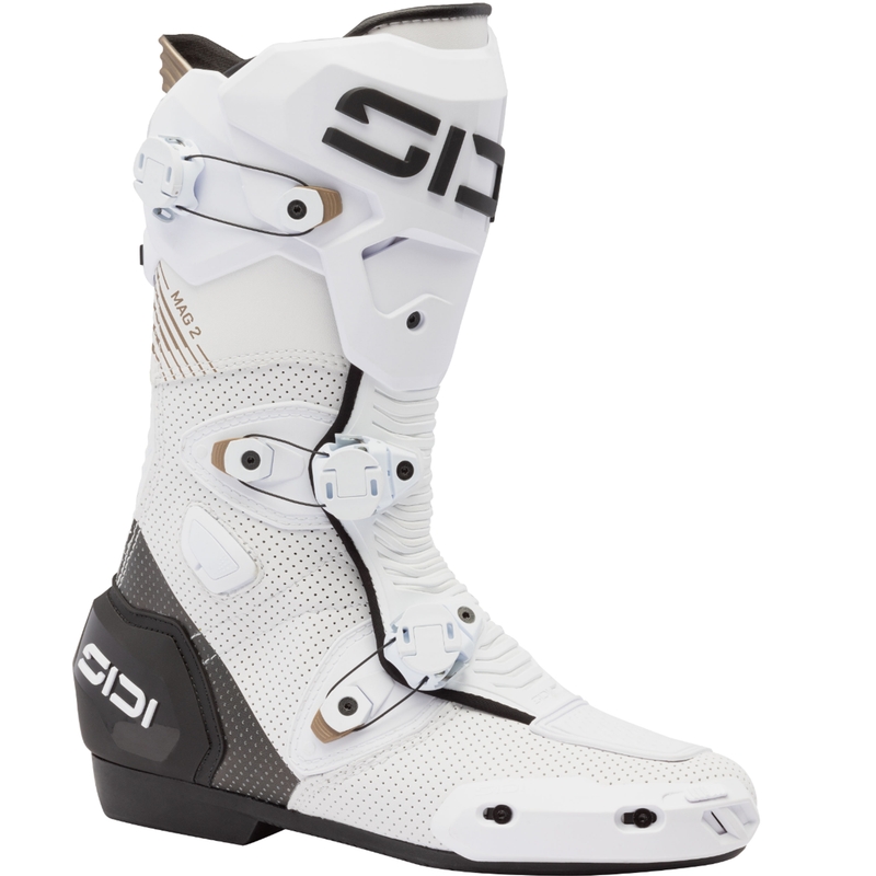 Motocikla zābaki SiDi MAG 2 Air white-black