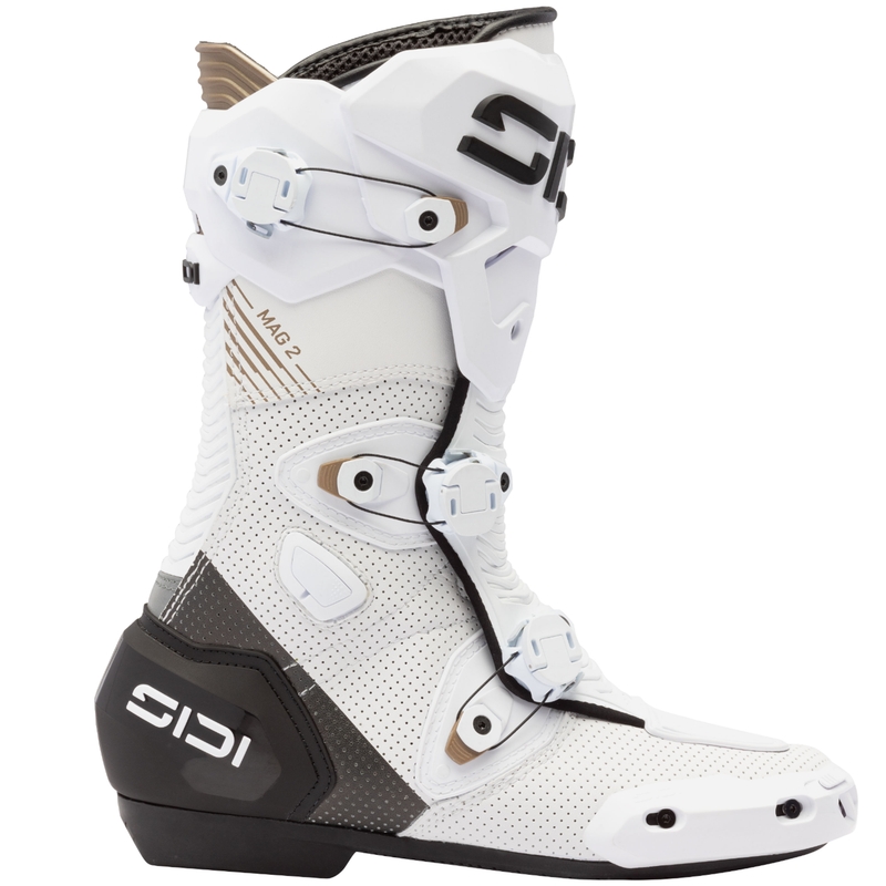 Motocikla zābaki SiDi MAG 2 Air white-black