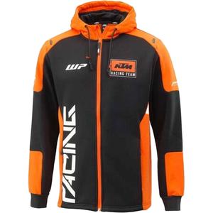 KTM Team Zip jaka ar kapuci melna-oranža