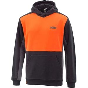 KTM Hoodie melns-oranžs