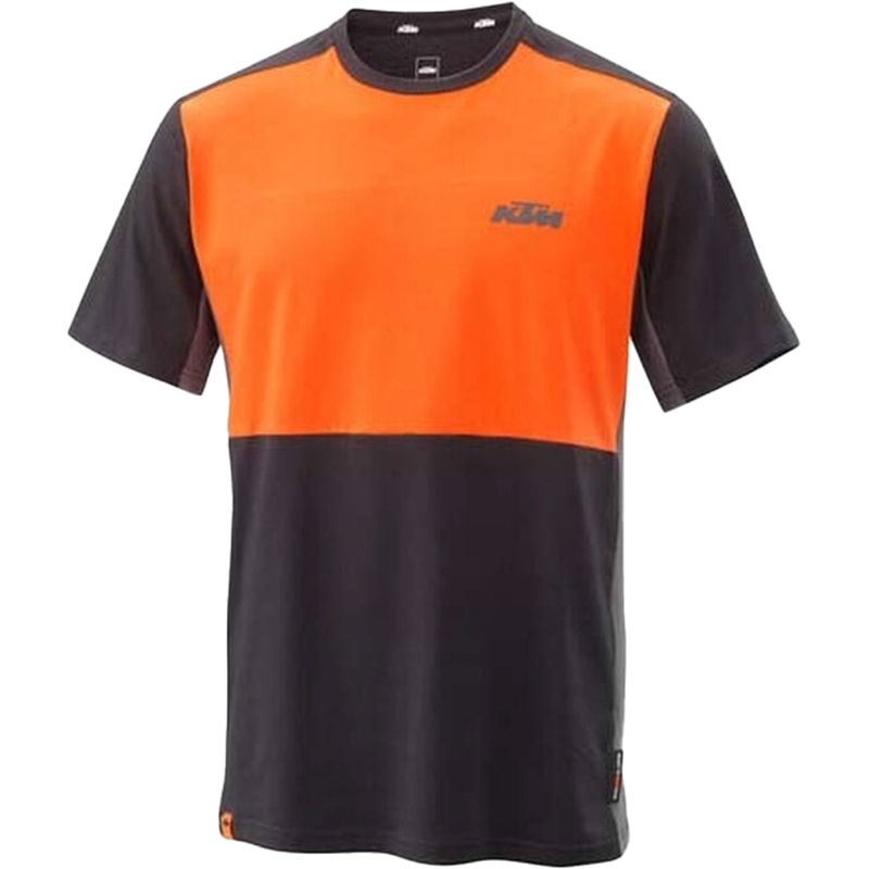 KTM mehāniķa t-krekls melns-oranžs