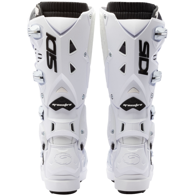 Motocikla zābaki SiDi Crossfire 3 SRS white-black