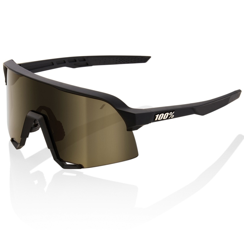 Saulesbrilles 100% S3 HIPER ar zelta stiklu