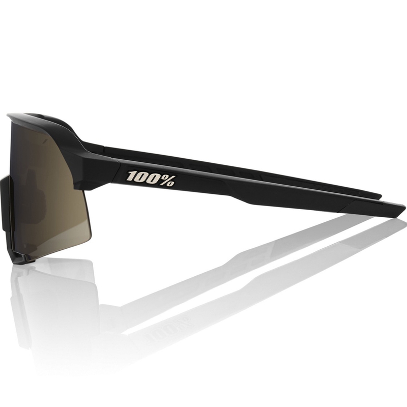 Saulesbrilles 100% S3 HIPER ar zelta stiklu
