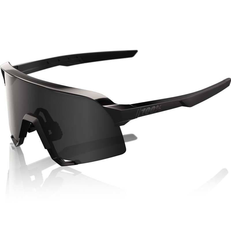 Saulesbrilles 100% S3 HIPER ar melniem stikliem
