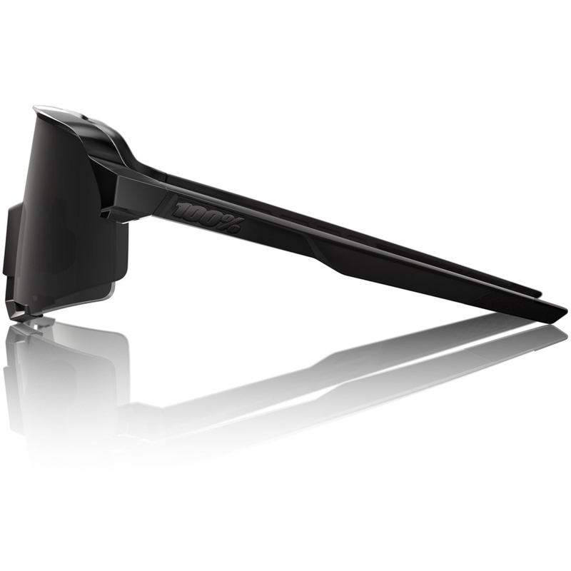 Saulesbrilles 100% S3 HIPER ar melniem stikliem