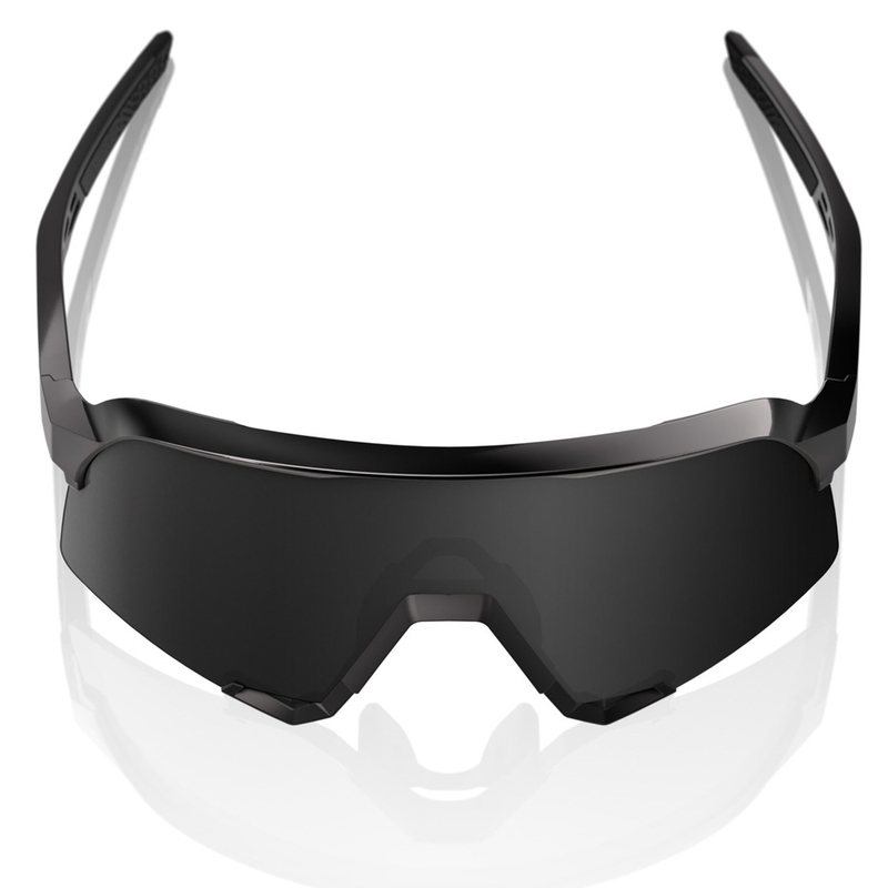 Saulesbrilles 100% S3 HIPER ar melniem stikliem