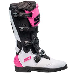 Motocikla zābaki SiDi X Power SC white-black-pink