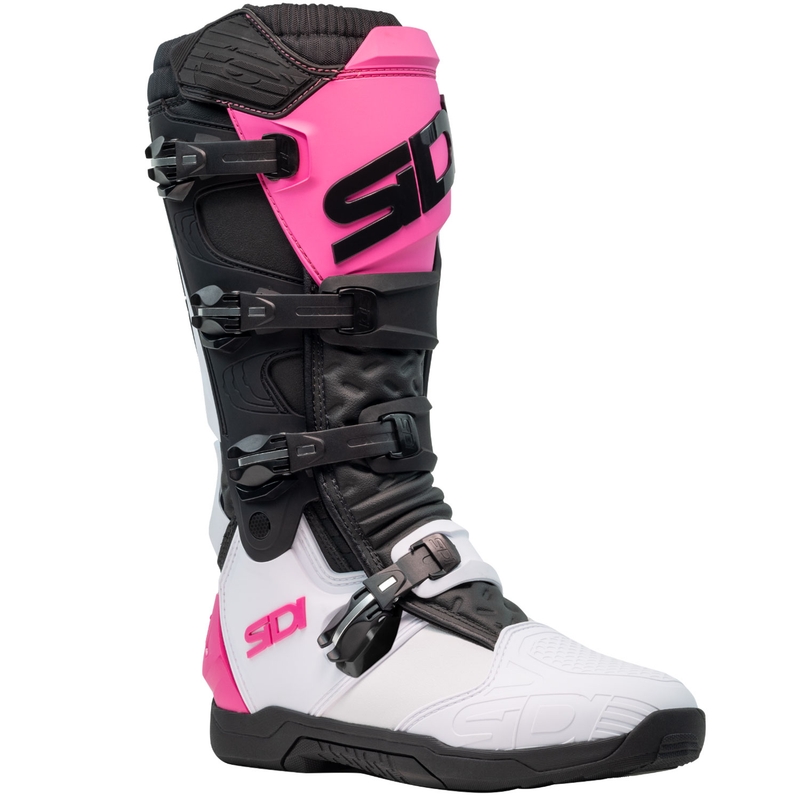 Motocikla zābaki SiDi X Power SC white-black-pink