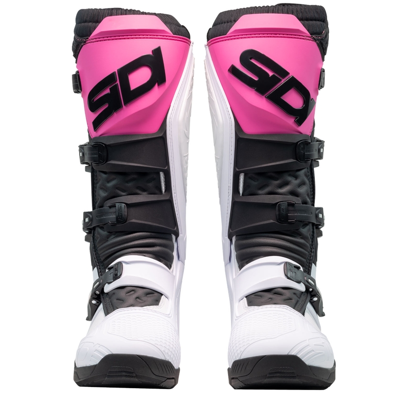 Motocikla zābaki SiDi X Power SC white-black-pink