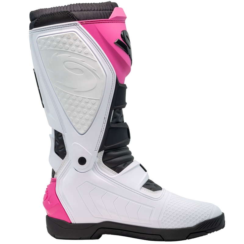 Motocikla zābaki SiDi X Power SC white-black-pink