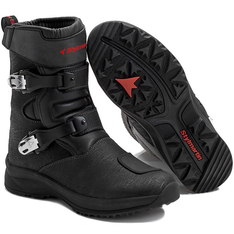 Stylmartin Navajo Evo Low WP melni motociklu zābaki