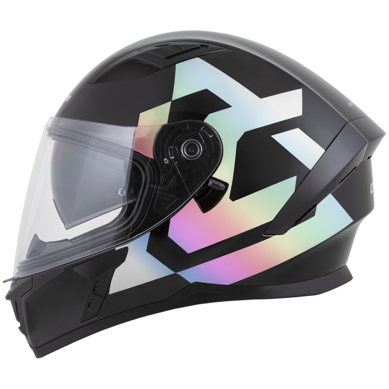 Cassida Orbit Grind Absolut integrāla moto ķivere melna-hologrāfiska