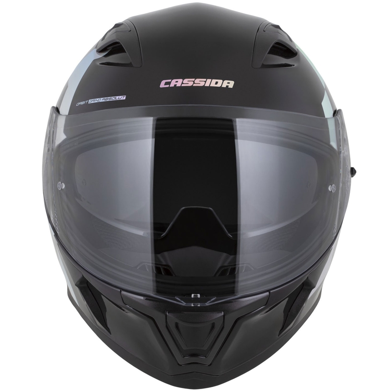 Cassida Orbit Grind Absolut integrāla moto ķivere melna-hologrāfiska