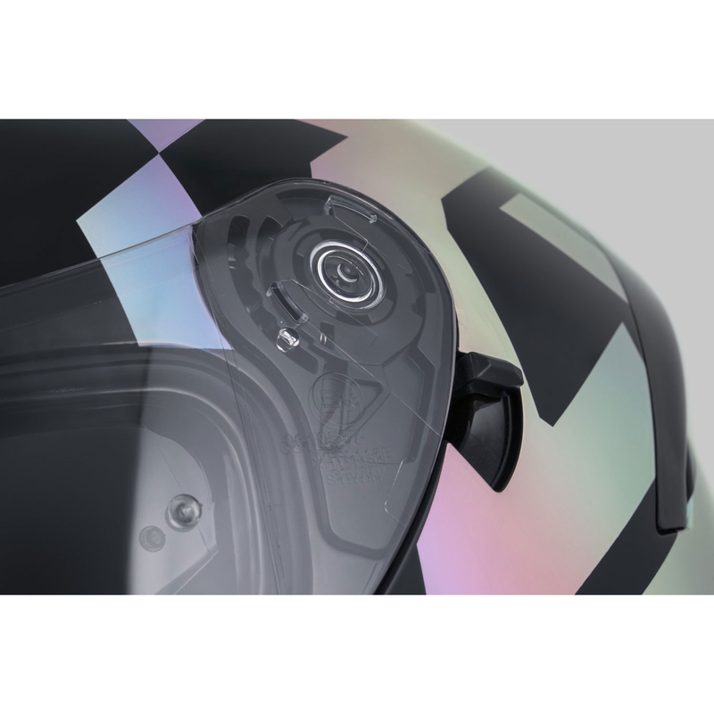 Cassida Orbit Grind Absolut integrāla moto ķivere melna-hologrāfiska