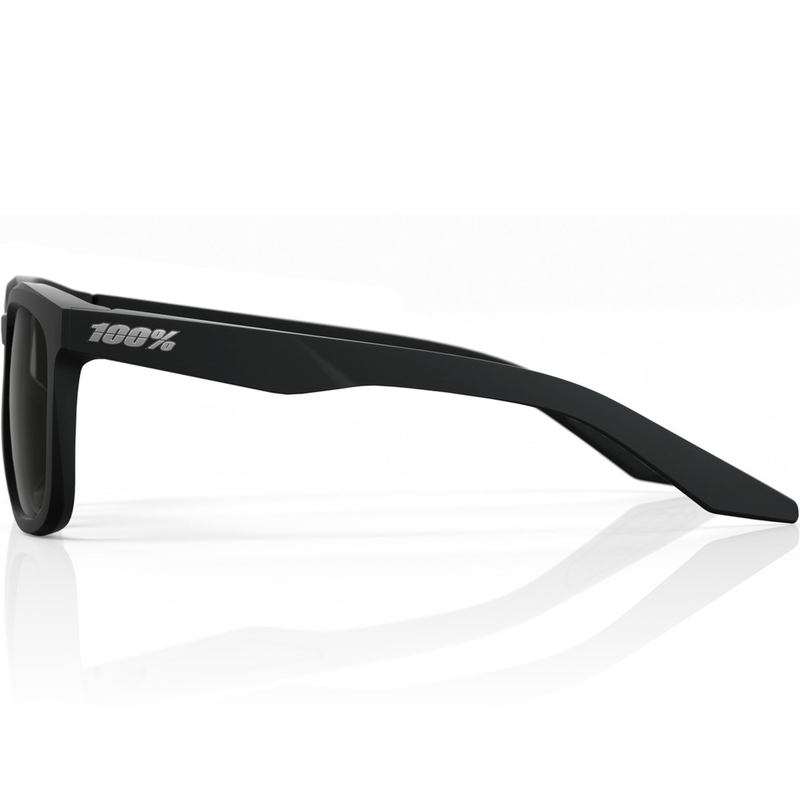 Saulesbrilles 100% Hudson ar HIPER ar melnu stiklu