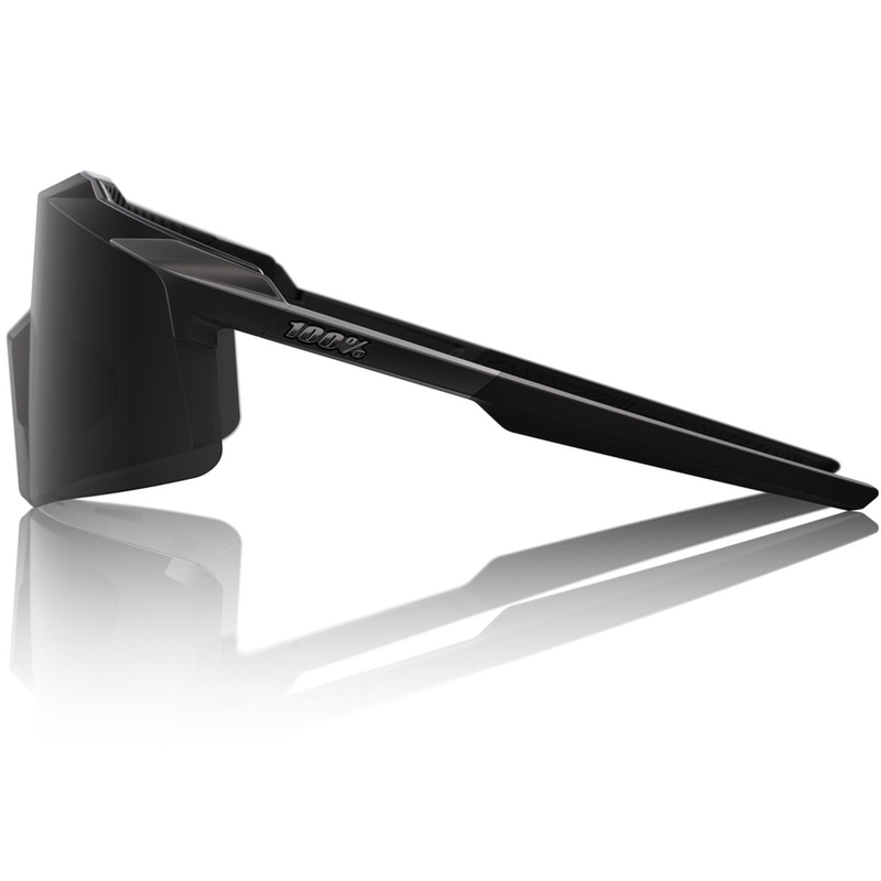 100% Aerocraft saulesbrilles ar melniem stikliem
