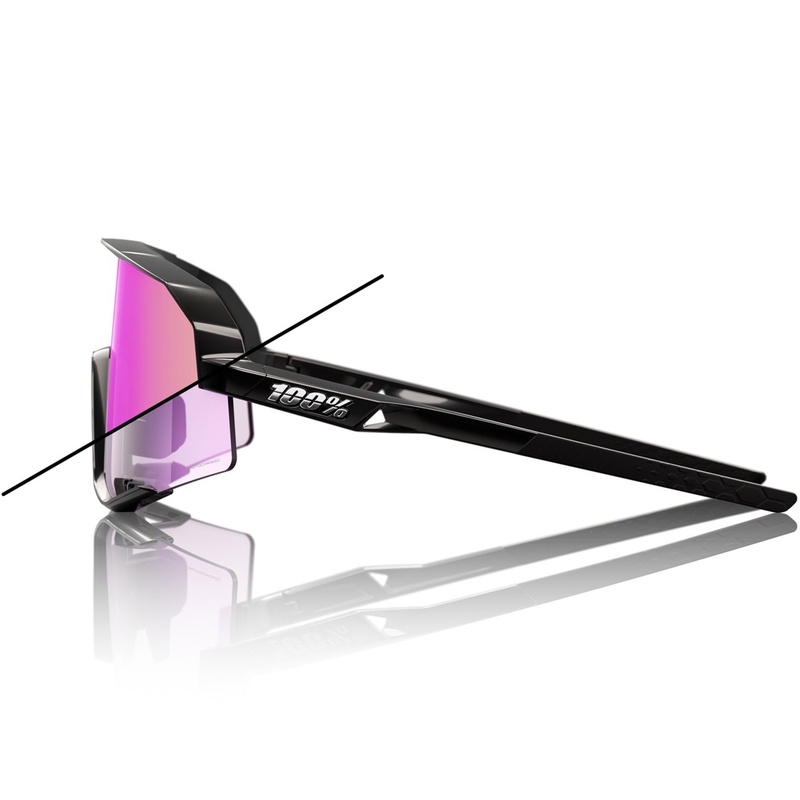 100% Slendale saulesbrilles ar violetu fotohromisko stiklu