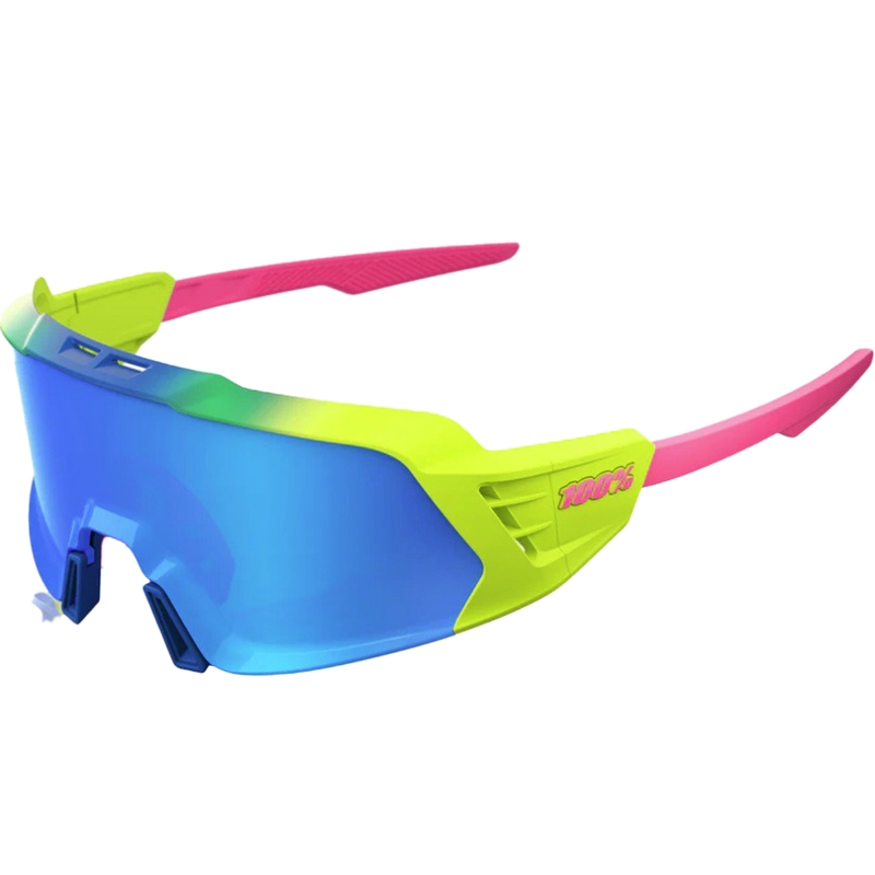 100% Korbin saulesbrilles ar zilu stiklu