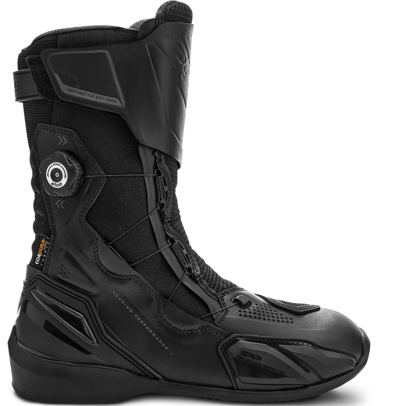 Sieviešu Shima Tenex WP Black Motociklu zābaki