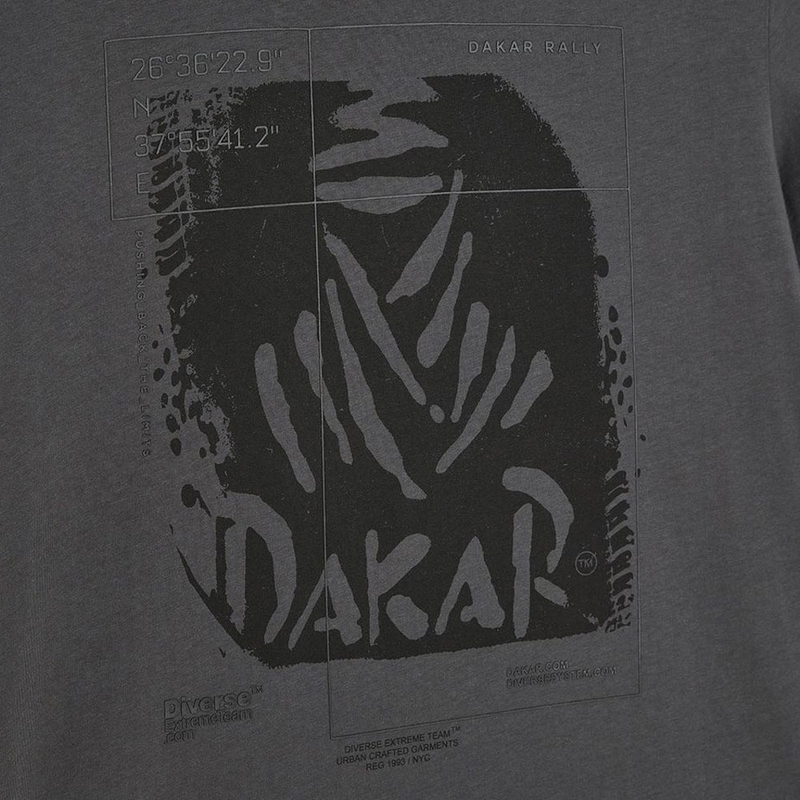 T-krekls Dakar DES 1425 grafīts