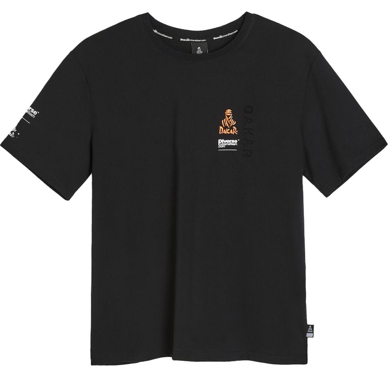 T-krekls Dakar DES 1525 melns