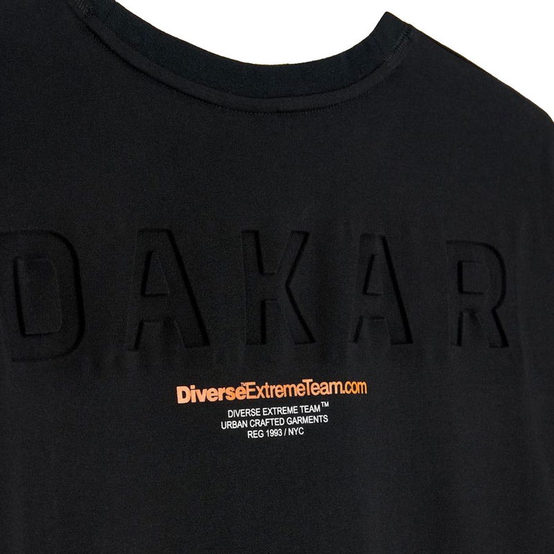 T-krekls Dakar DES 1525 melns