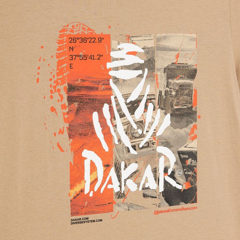 T-krekls Dakara DES 2025 smiltis