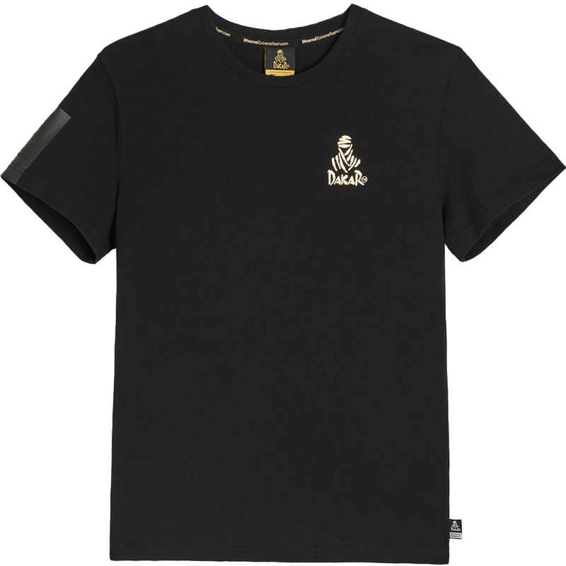 T-krekls Dakar LOGO SM 256 melns