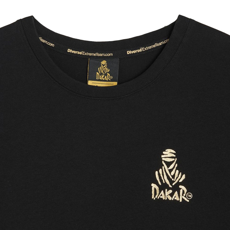 T-krekls Dakar LOGO SM 256 melns