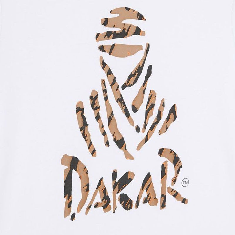Dakar DES 1725 balts T-krekls
