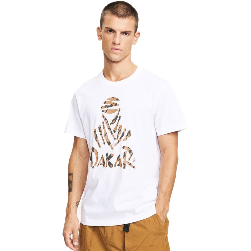 Dakar DES 1725 balts T-krekls