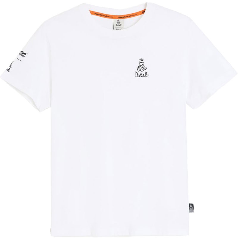 Dakar LOGO SM 256 T-krekls, balts