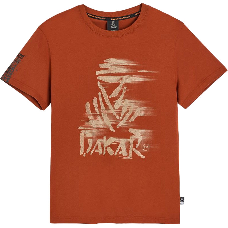 Dakar DES 1225 ķieģeļu T-krekls