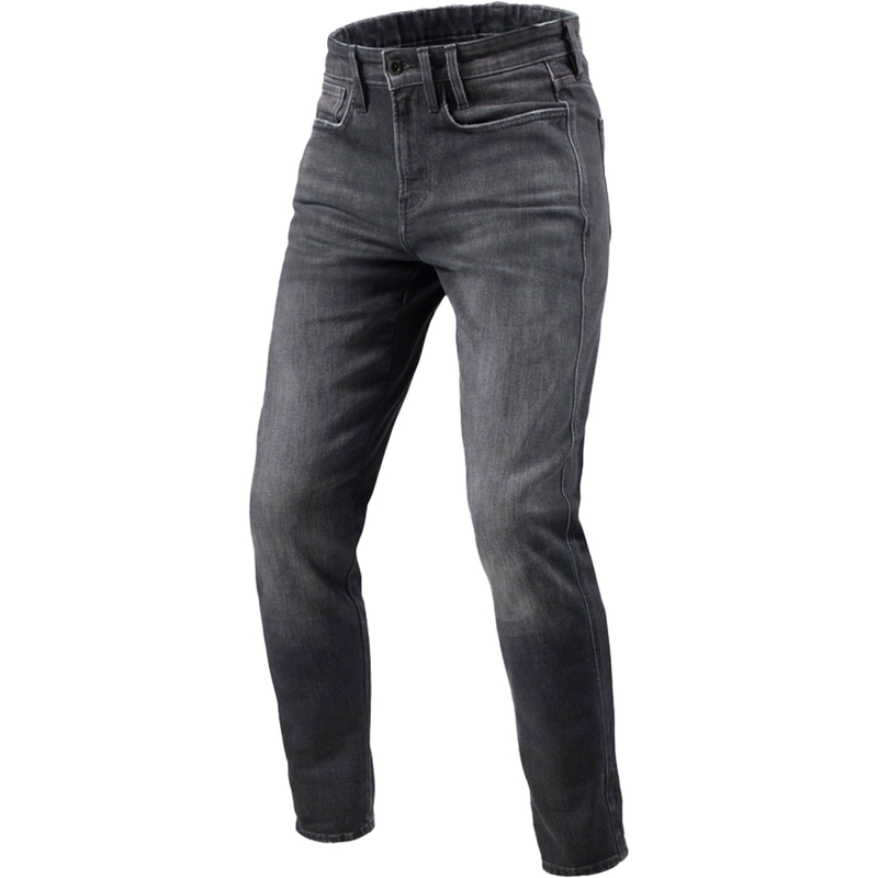 Revit Kai Skinny Mid Grey Stone motocikla džinsi