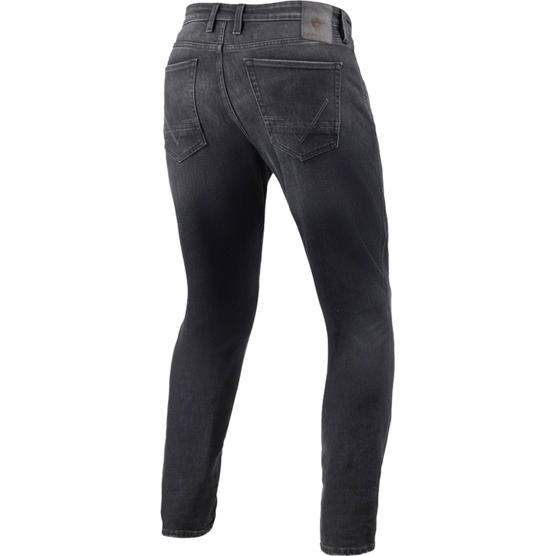 Revit Kai Skinny Mid Grey Stone motocikla džinsi